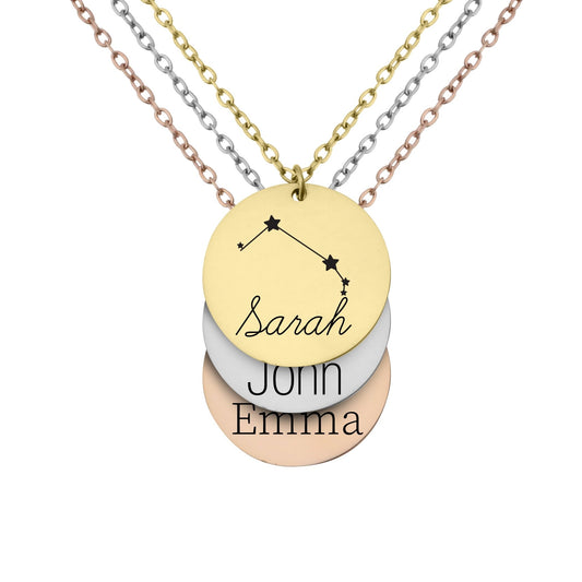 Constellation Necklace Gift Personalized Zodiac Sign Necklace Handmade Jewelry Gift for Birthday Necklace