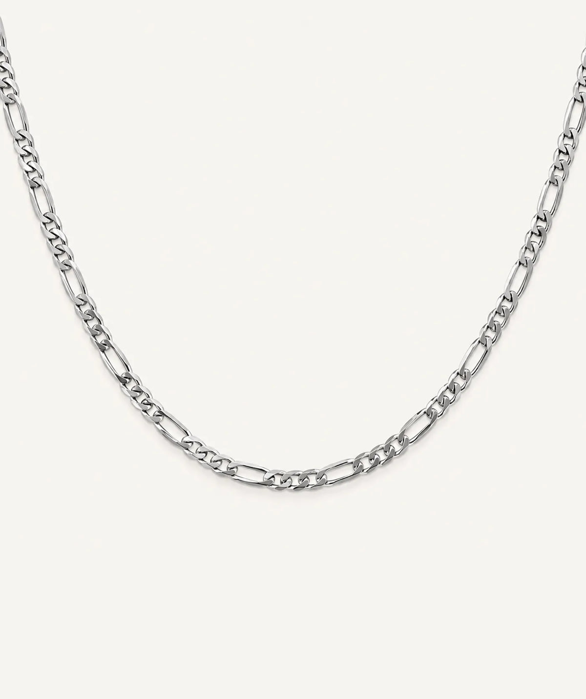 Silver Figaro Chain