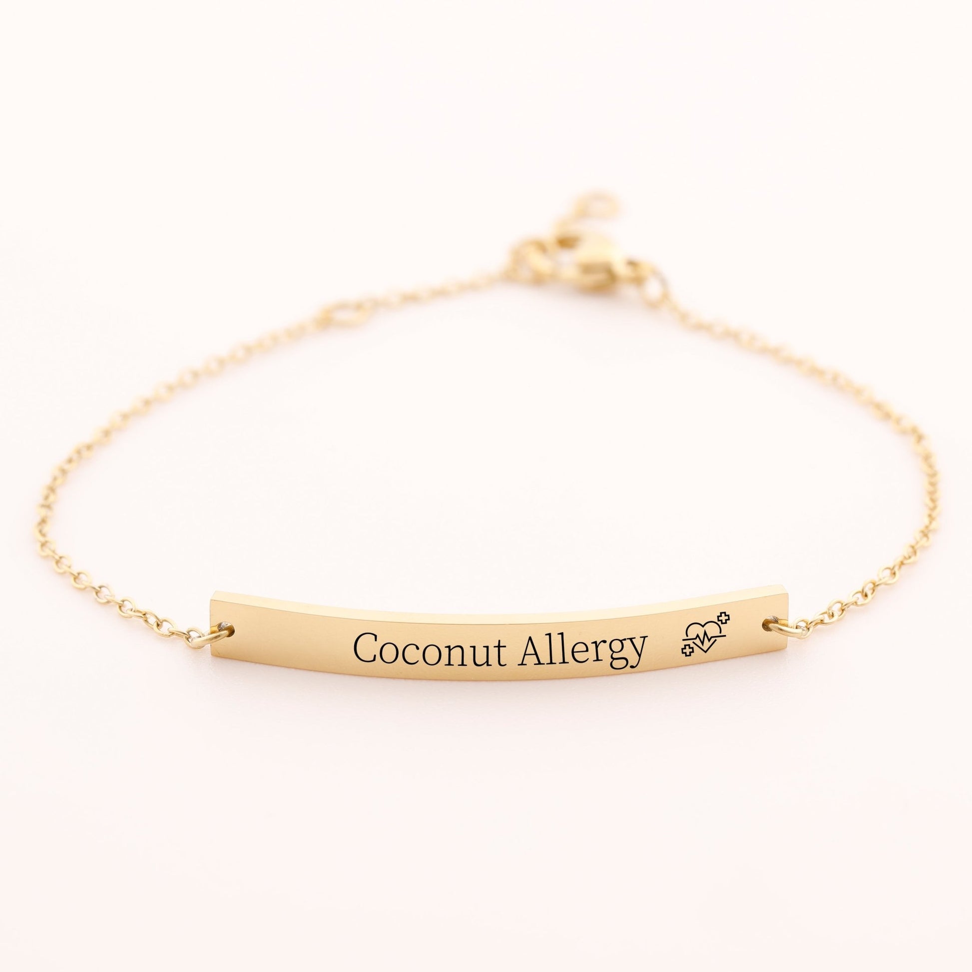 Medical Alert Bracelet Type 1 Diabetes Bracelet Women Kids Personalized Allergy Bracelet Medical ID Jewelry - Moboduc