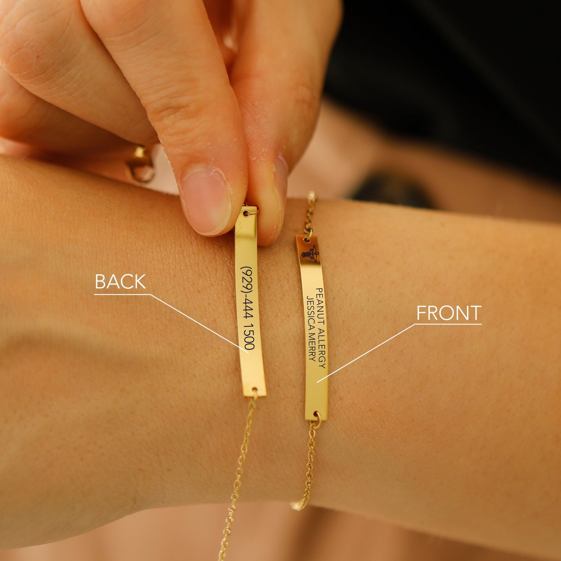 Medical Alert Bracelet Type 1 Diabetes Bracelet Women Kids Personalized Allergy Bracelet Medical ID Jewelry  Custom Jewelry