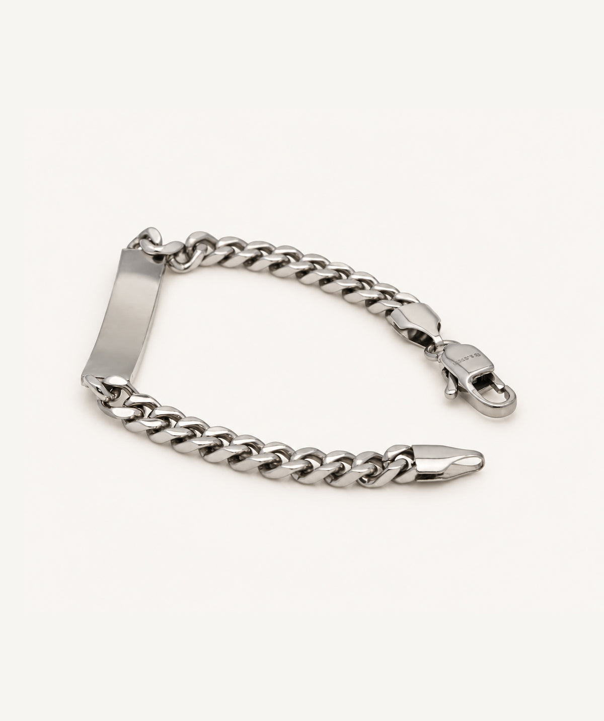 Men's Silver Plate Bracelet