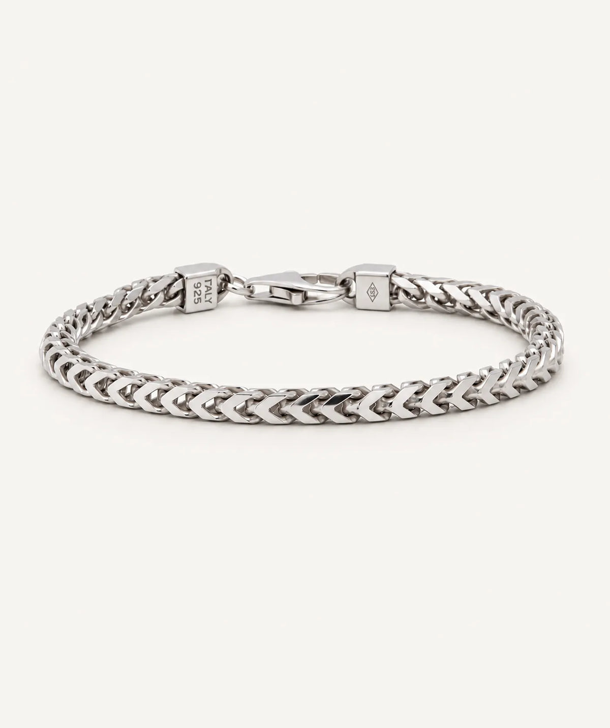 Silver Franco Bracelet, thick version
