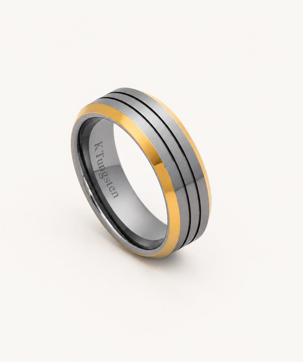 Dark Silver Tungsten Ring