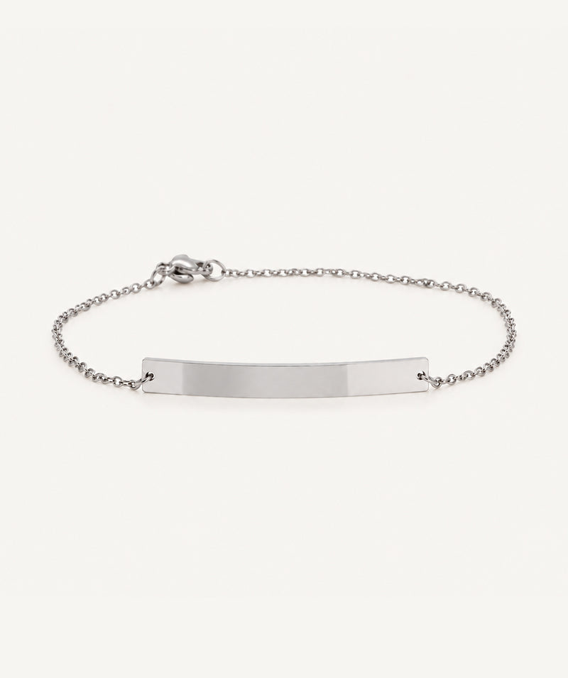 Silver Medical ID Bracelet