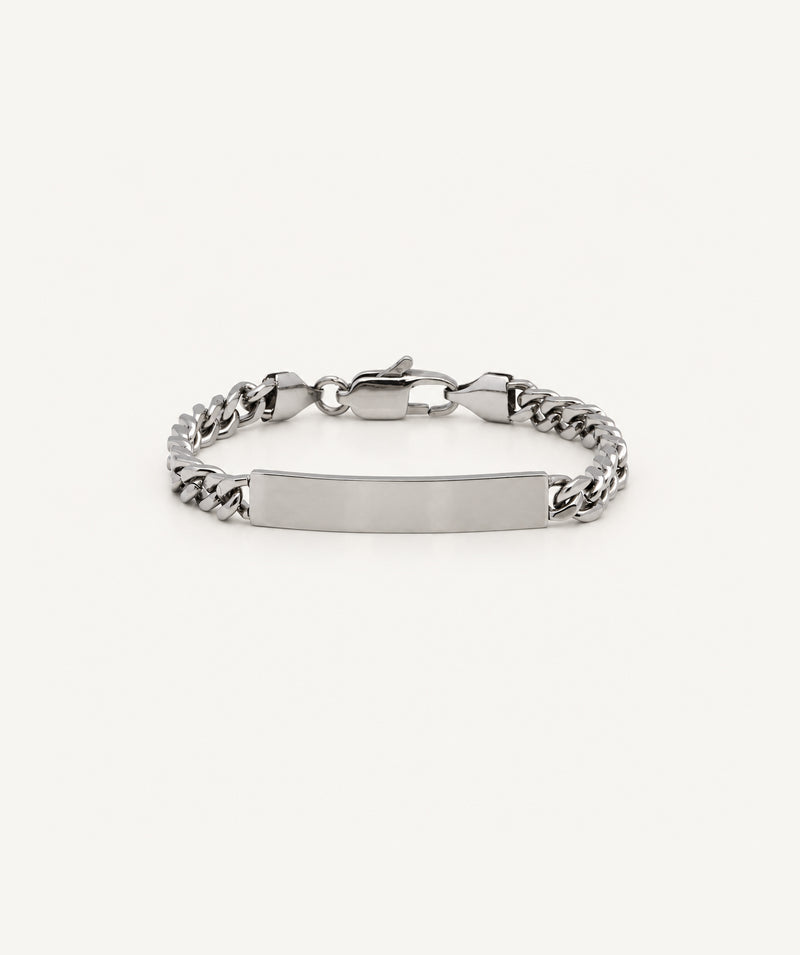 Men's Silver Plate Bracelet