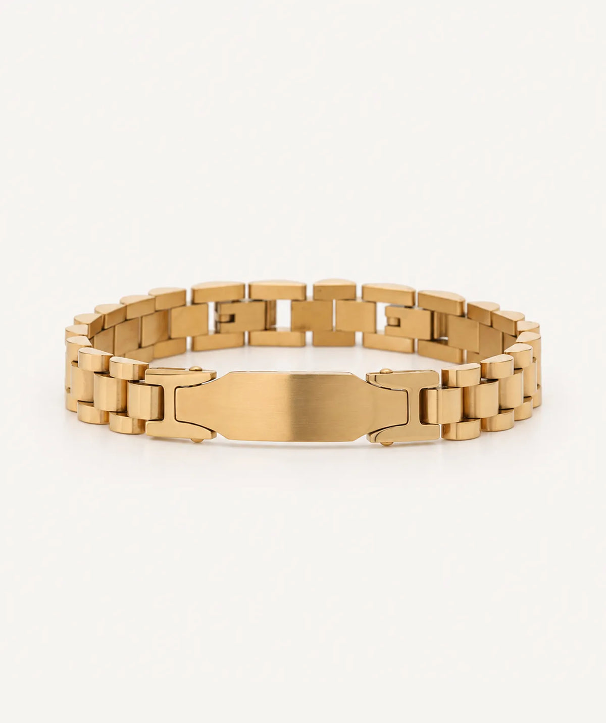 Men's Gold Watch Bracelet