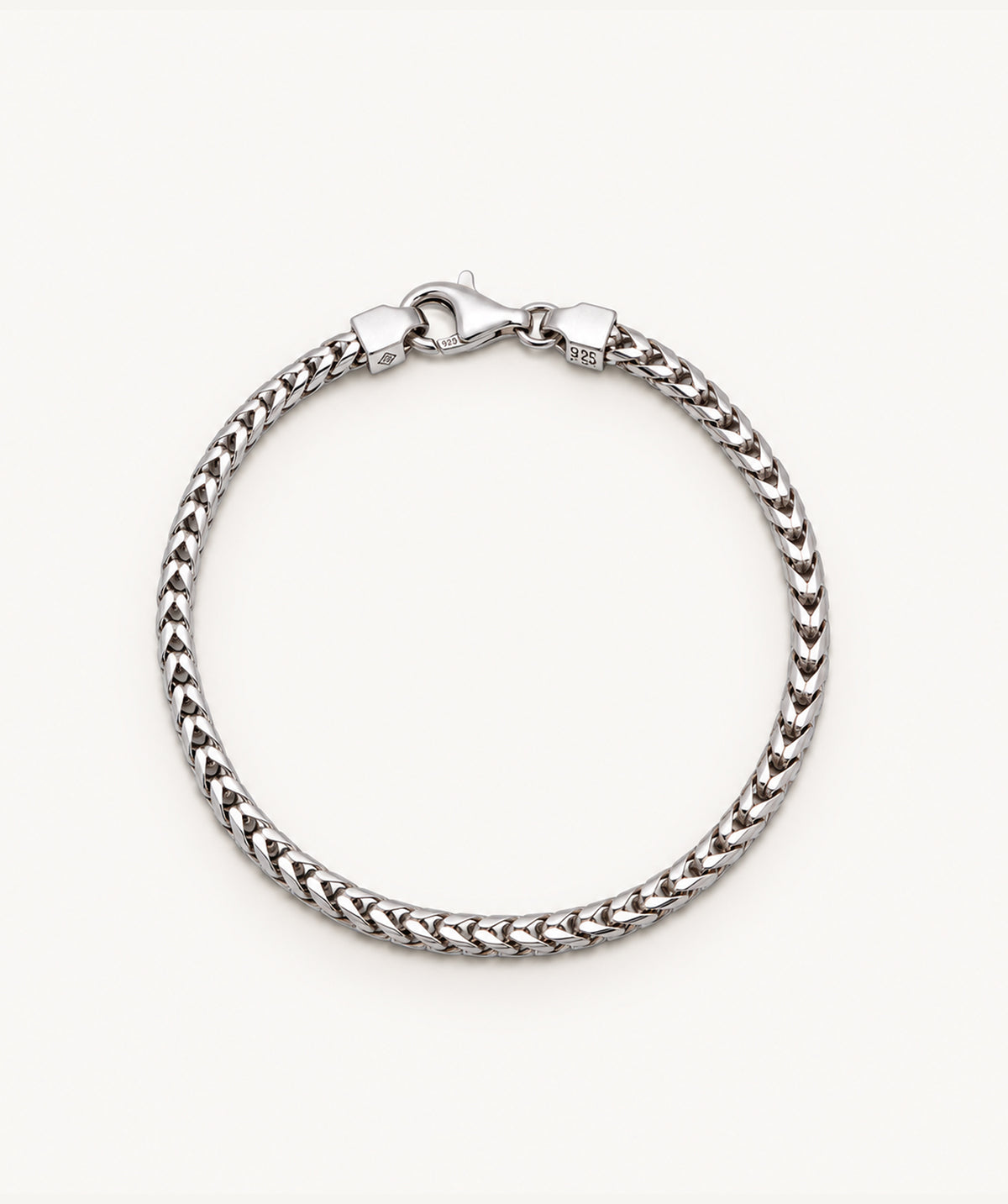 Silver Franco Bracelet, thin version