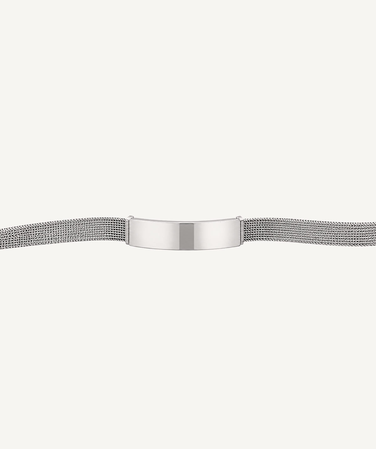 Men's Silver Mesh Bracelet