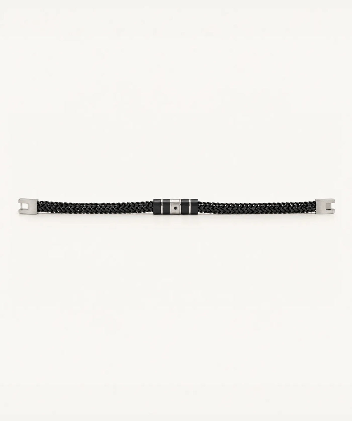 Men's Black Bead Bracelet