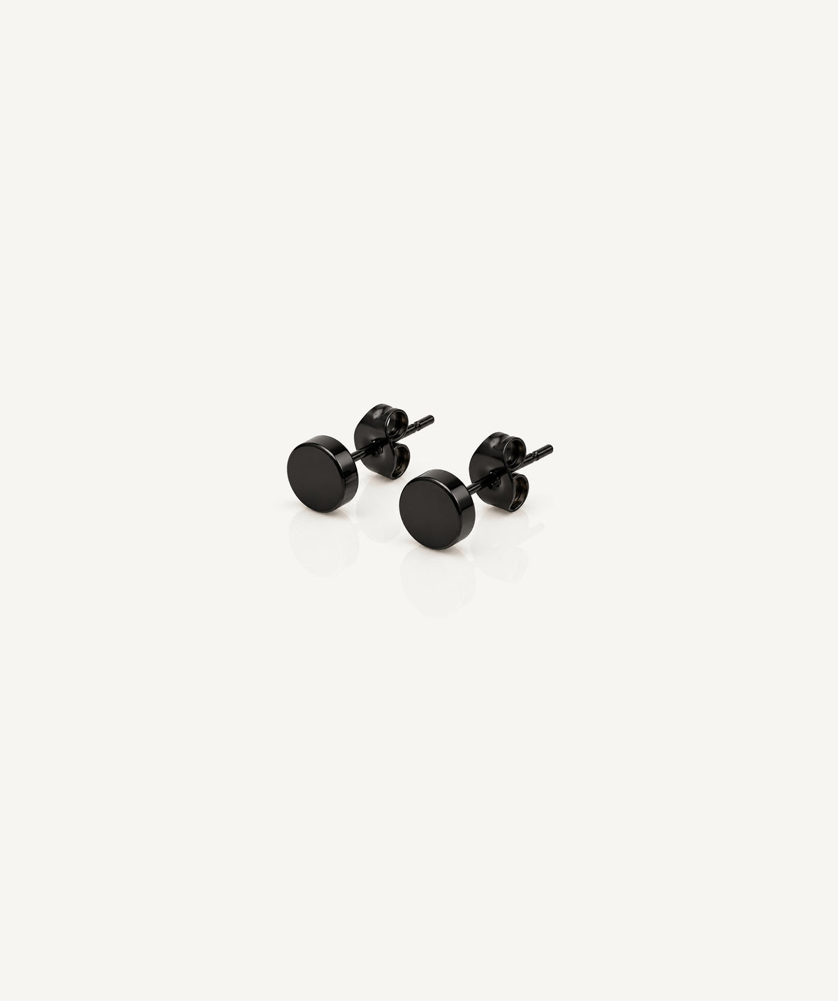 Black Butterfly Stud Earrings
