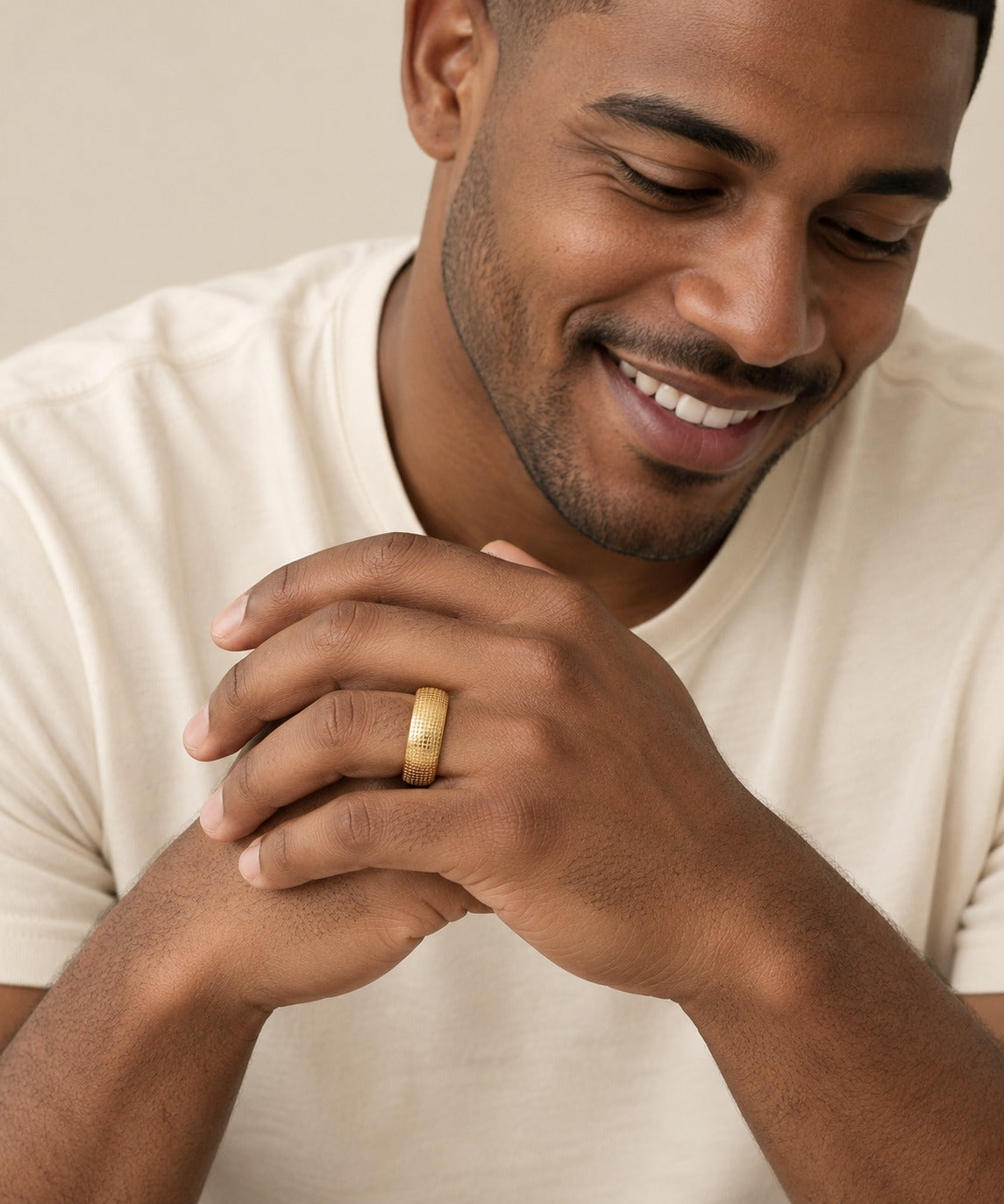 Disco Ring on model