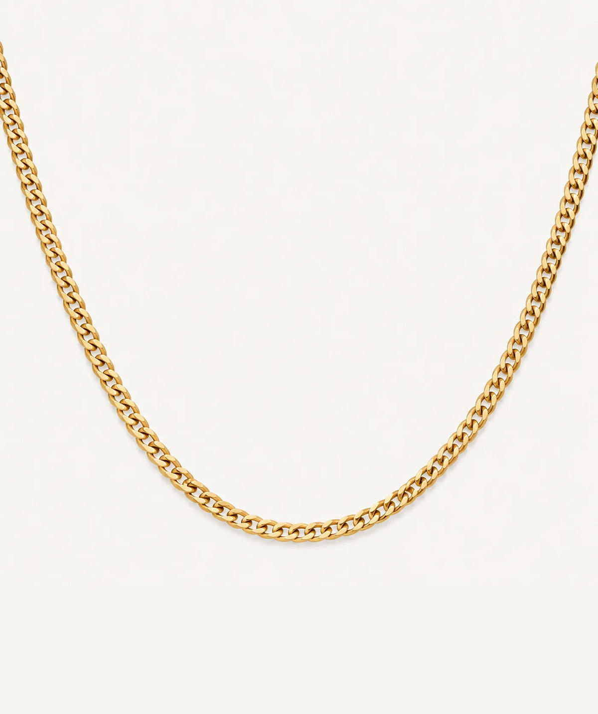 Gold Curb Chain