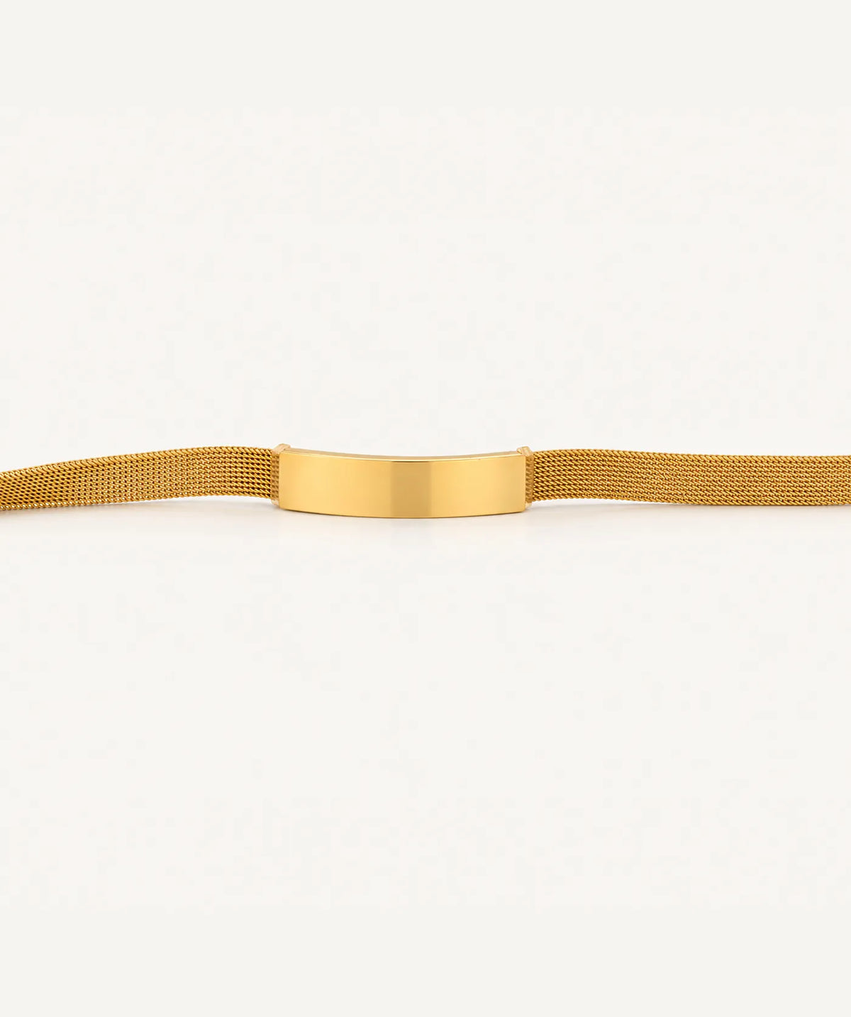 Men's Gold Mesh Bracelet
