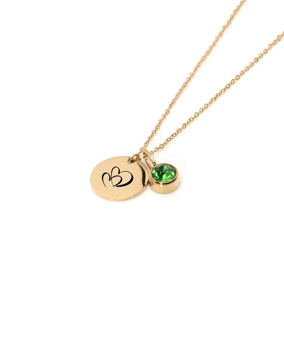 Gold Disc Necklace