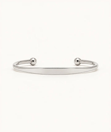 Cuff Bangle - Silver