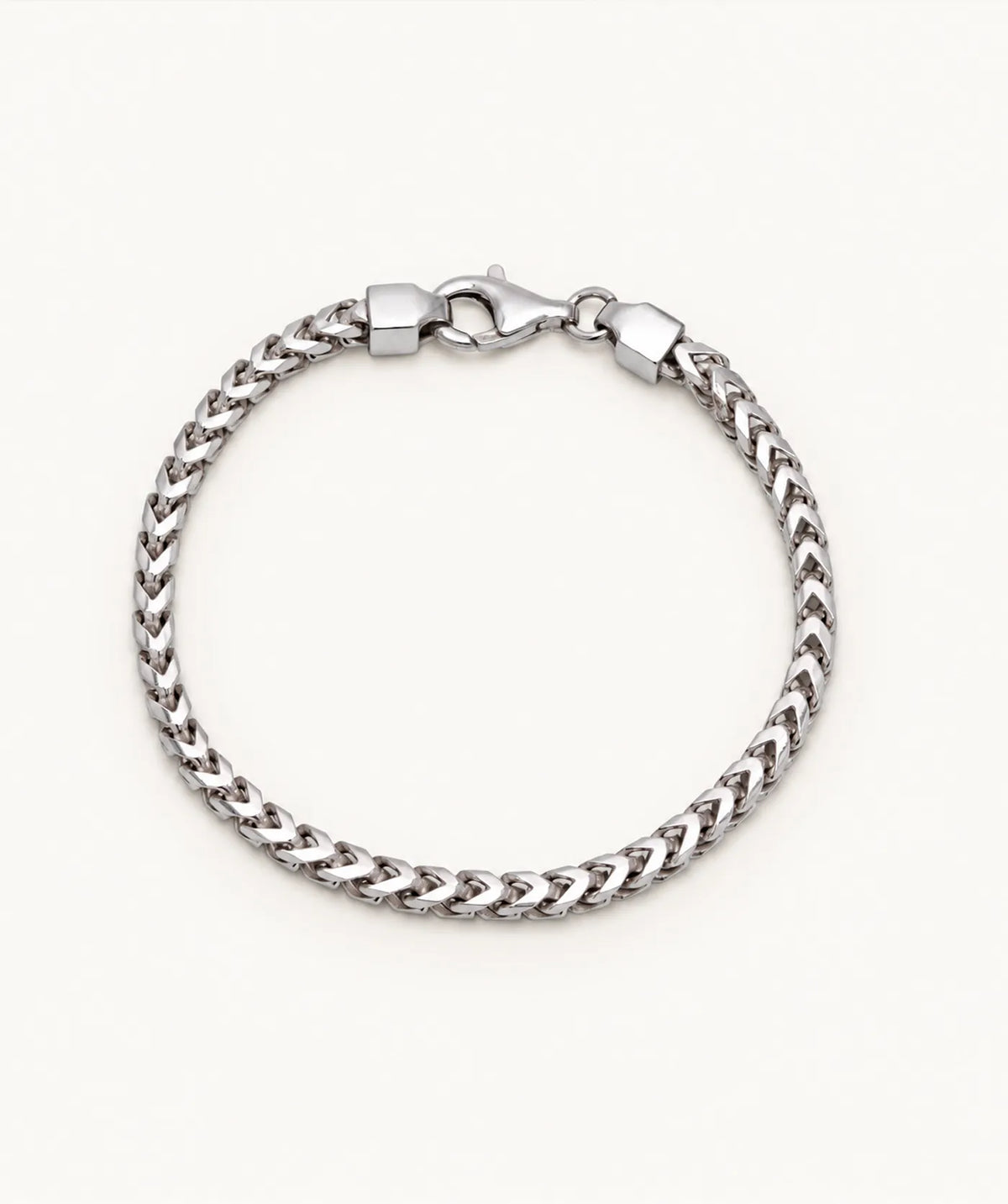 Silver Franco Bracelet, thick version