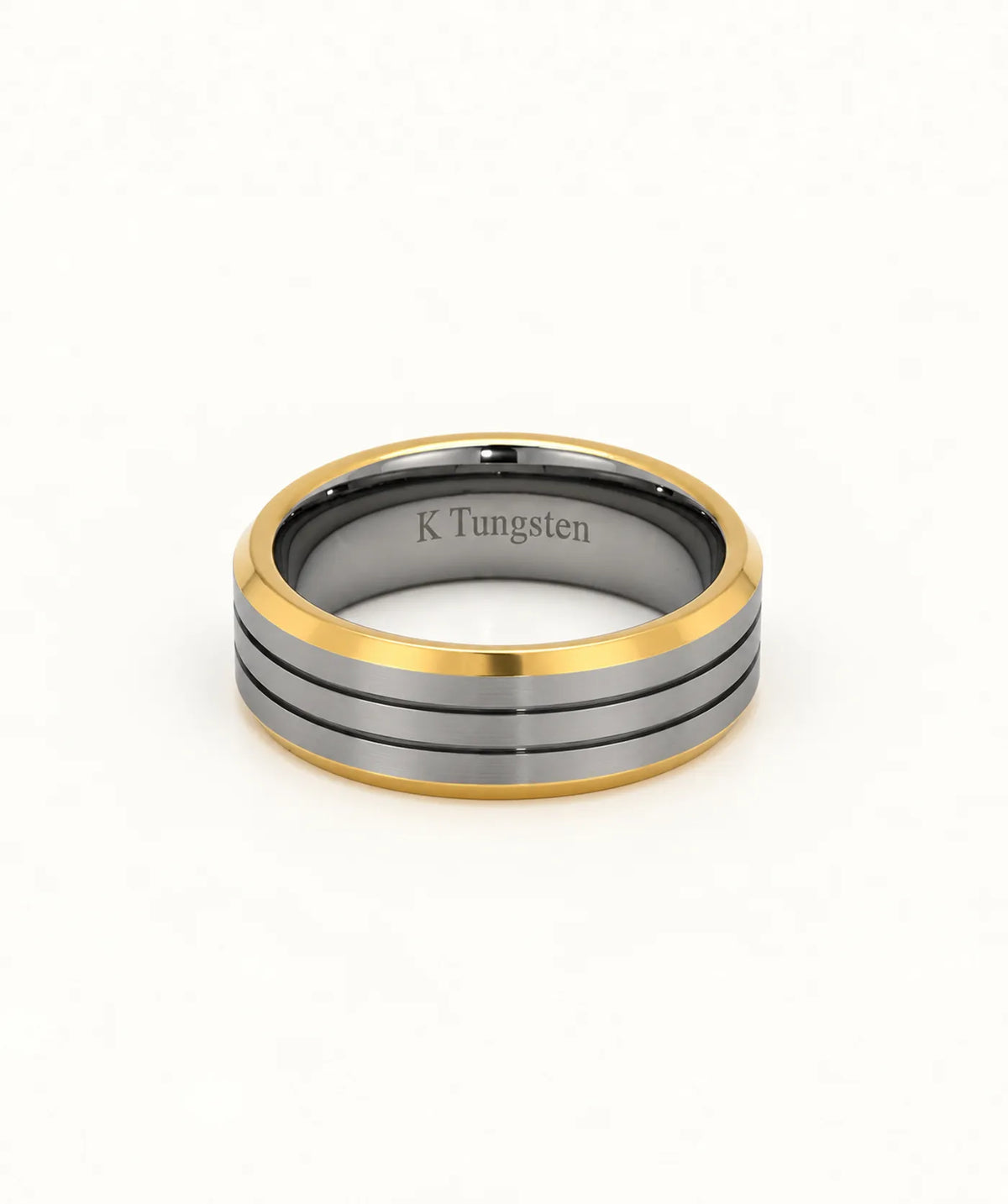 Dark Silver Tungsten Ring