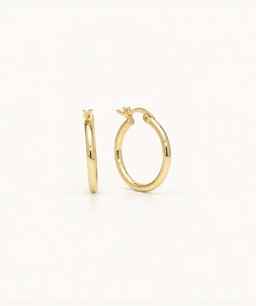 Small Plain Hoop - Gold