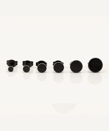 Black Butterfly Stud