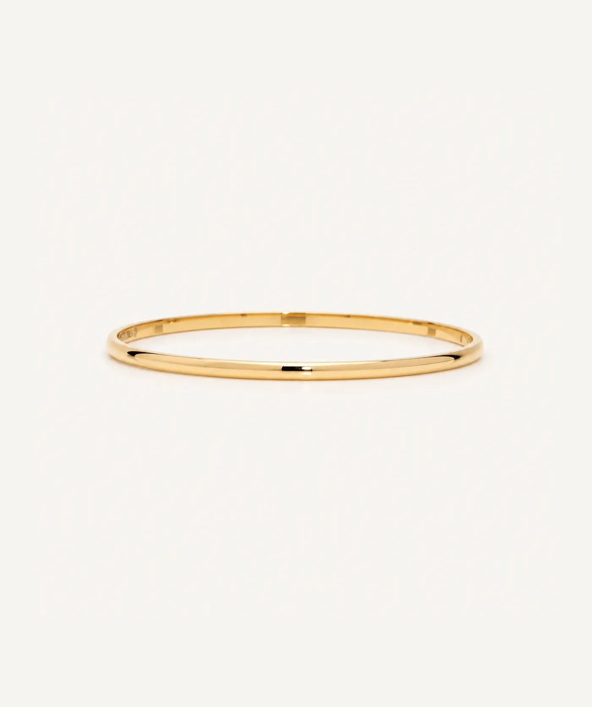 Gold Thin Plain Bangle