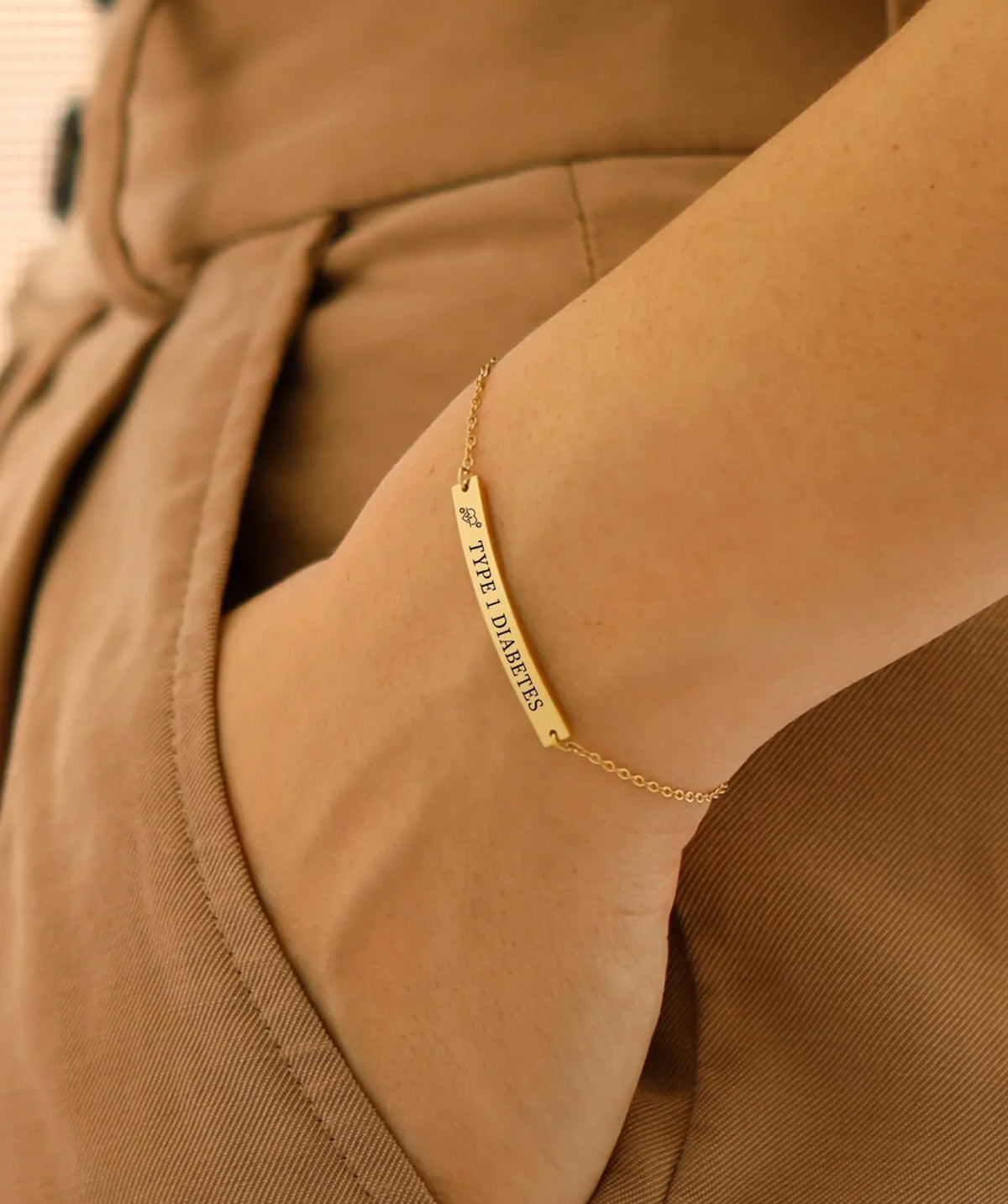 Women's Silver Medical ID Bracelet
