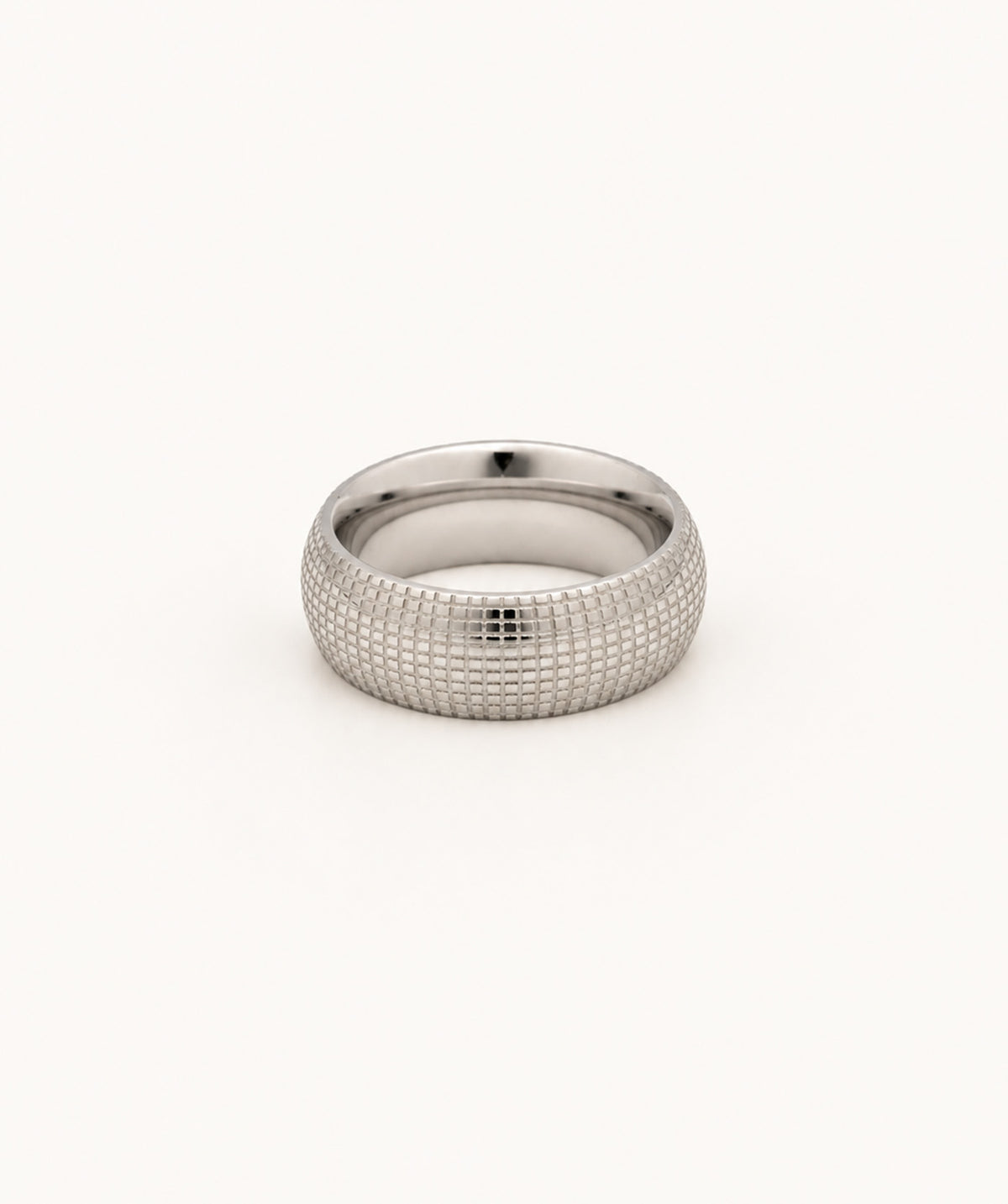Silver Disco Ring