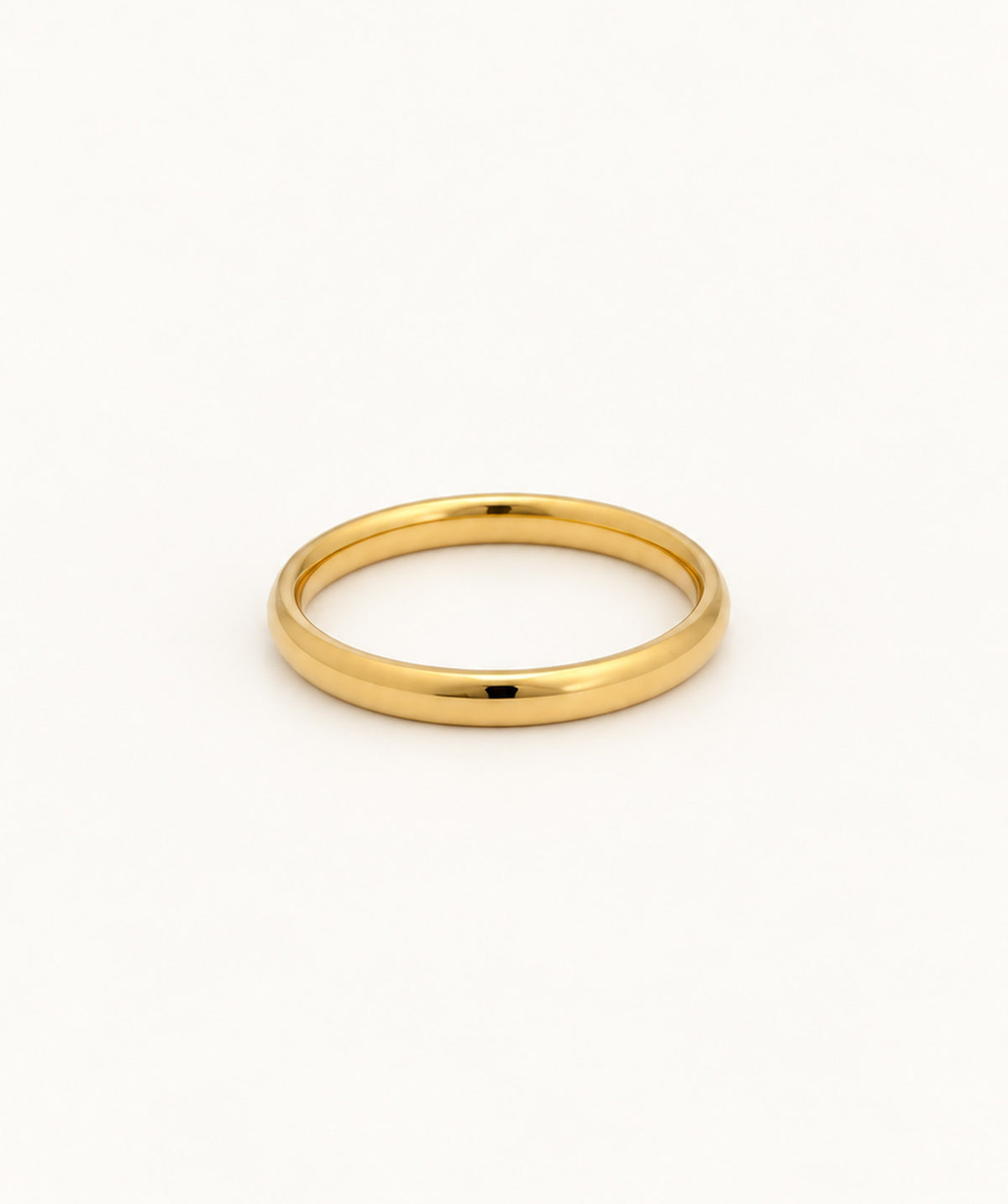 Gold Plain Band Ring