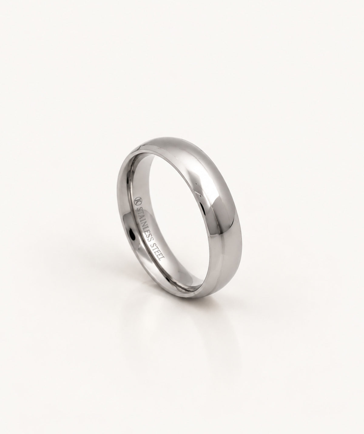 Silver Plain Band Ring