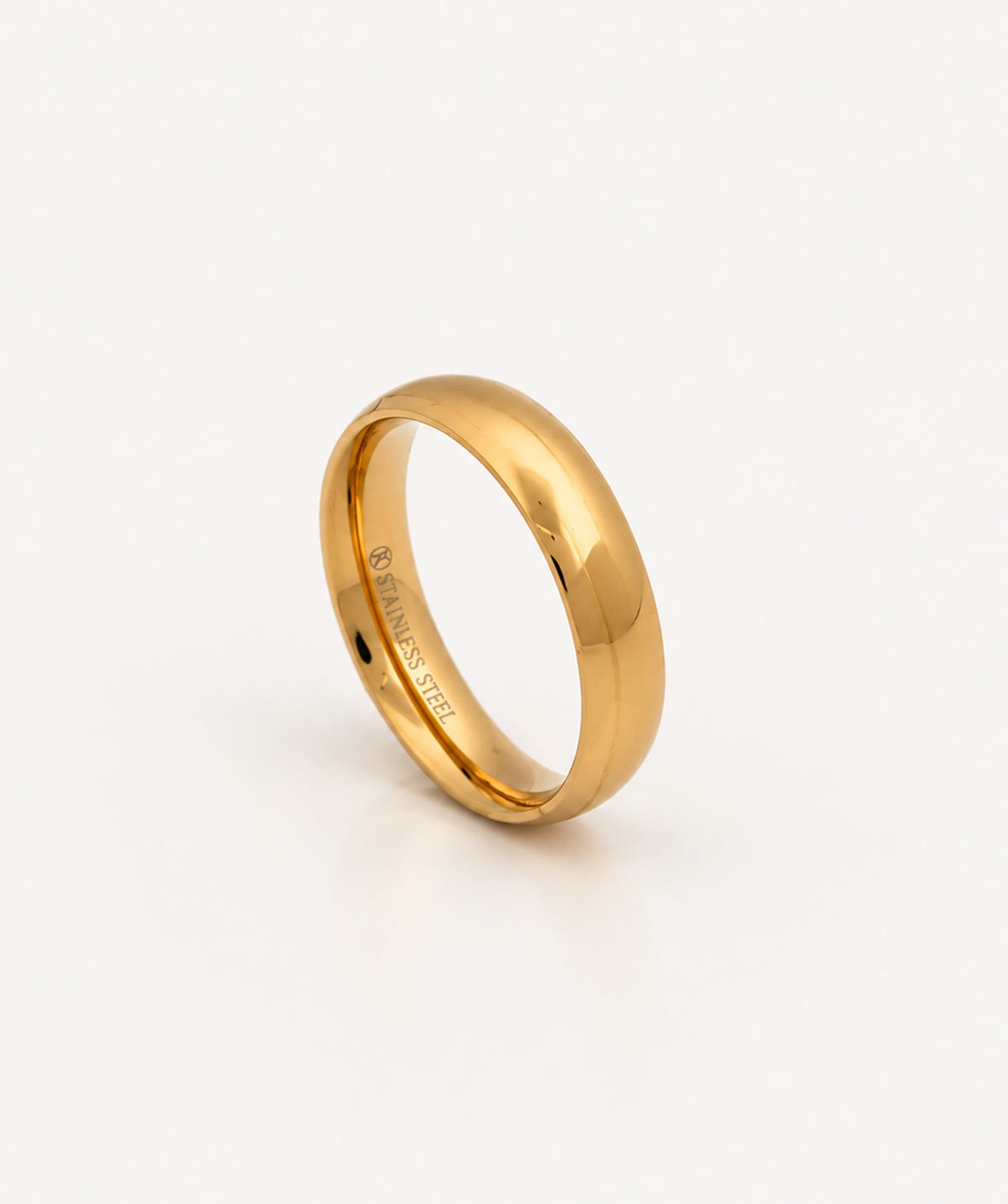 Gold Plain Band Ring
