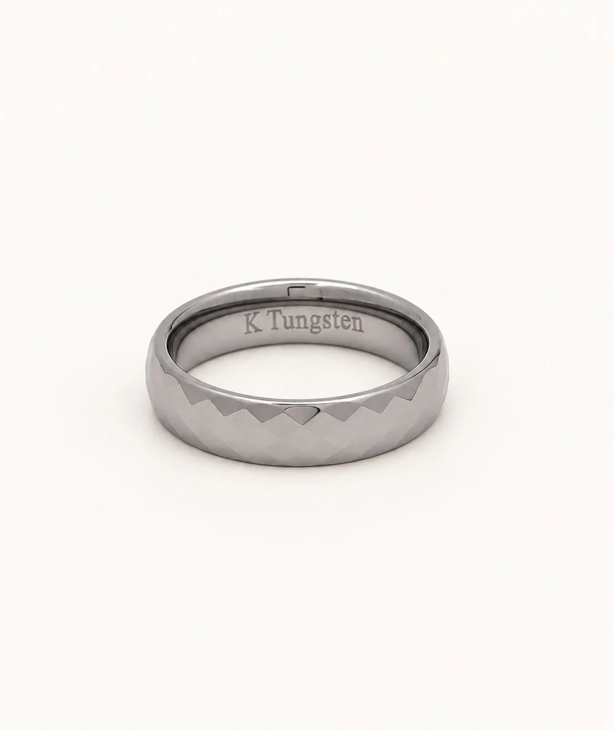 Triangle Tungsten Ring – view 5