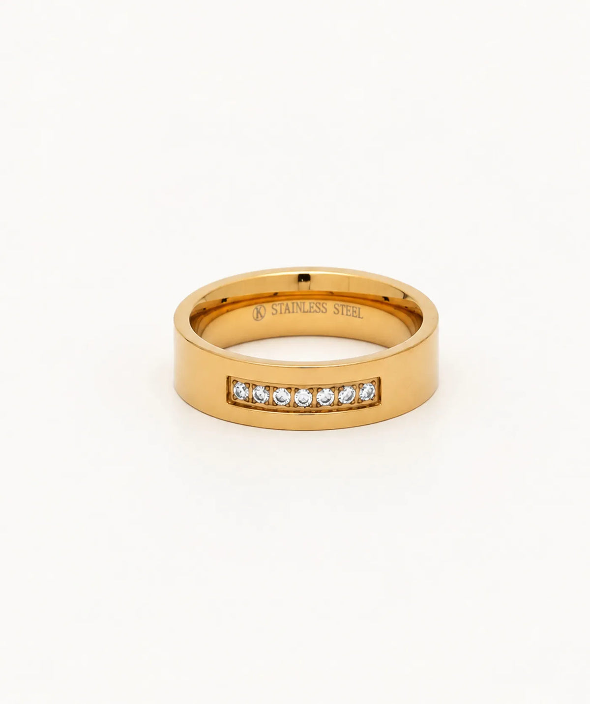 Gold Seven Stone Ring