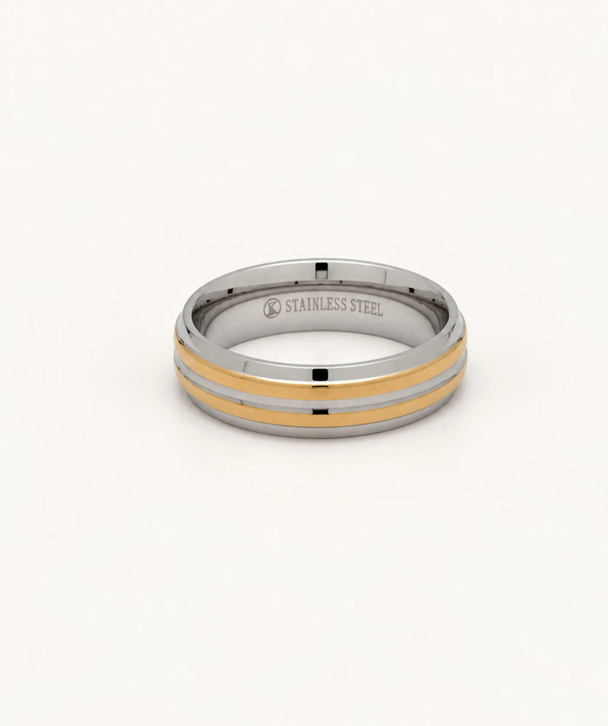Two Gold Line Ring – view 4