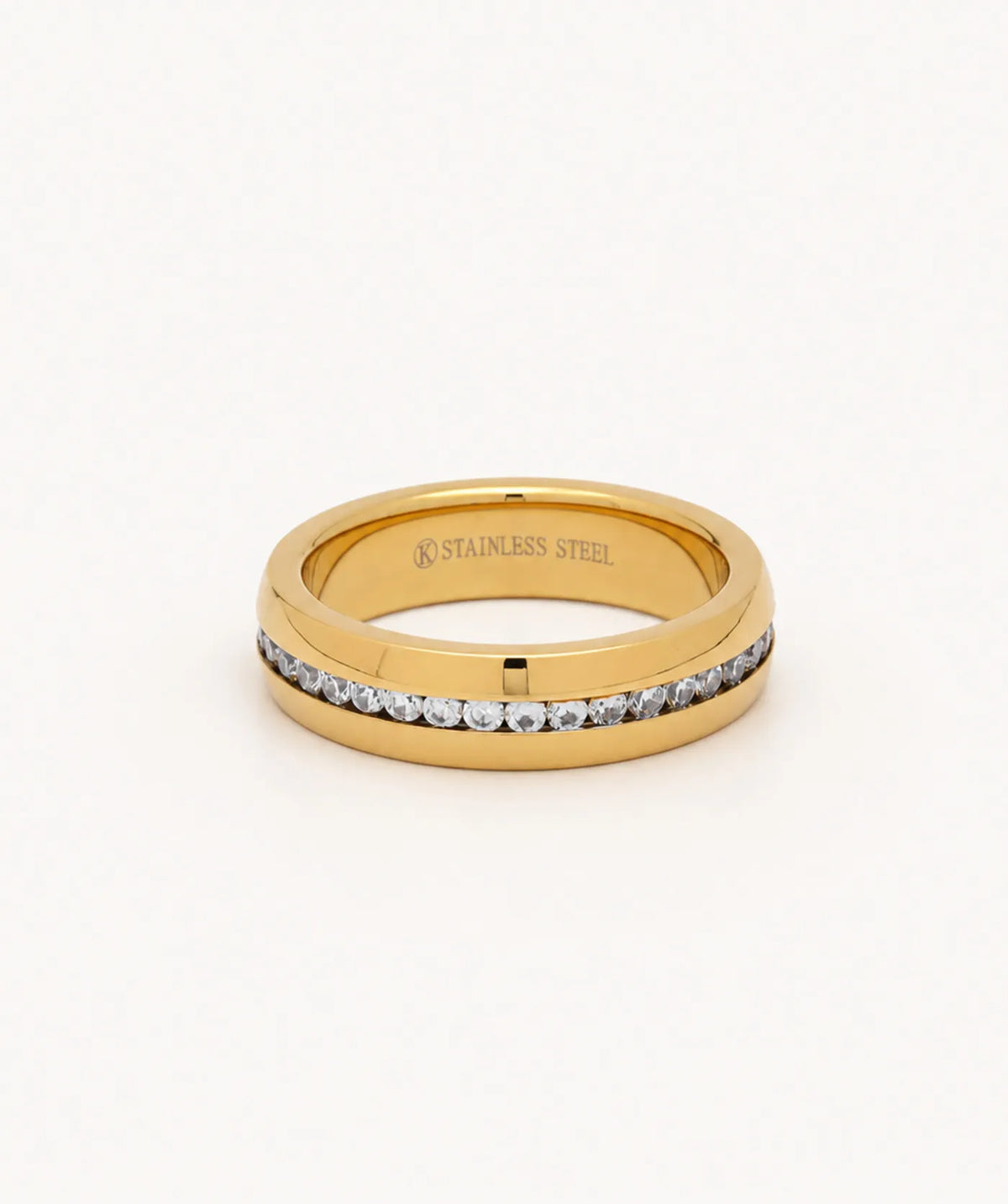 Full Stone Tennis Ring – view 5