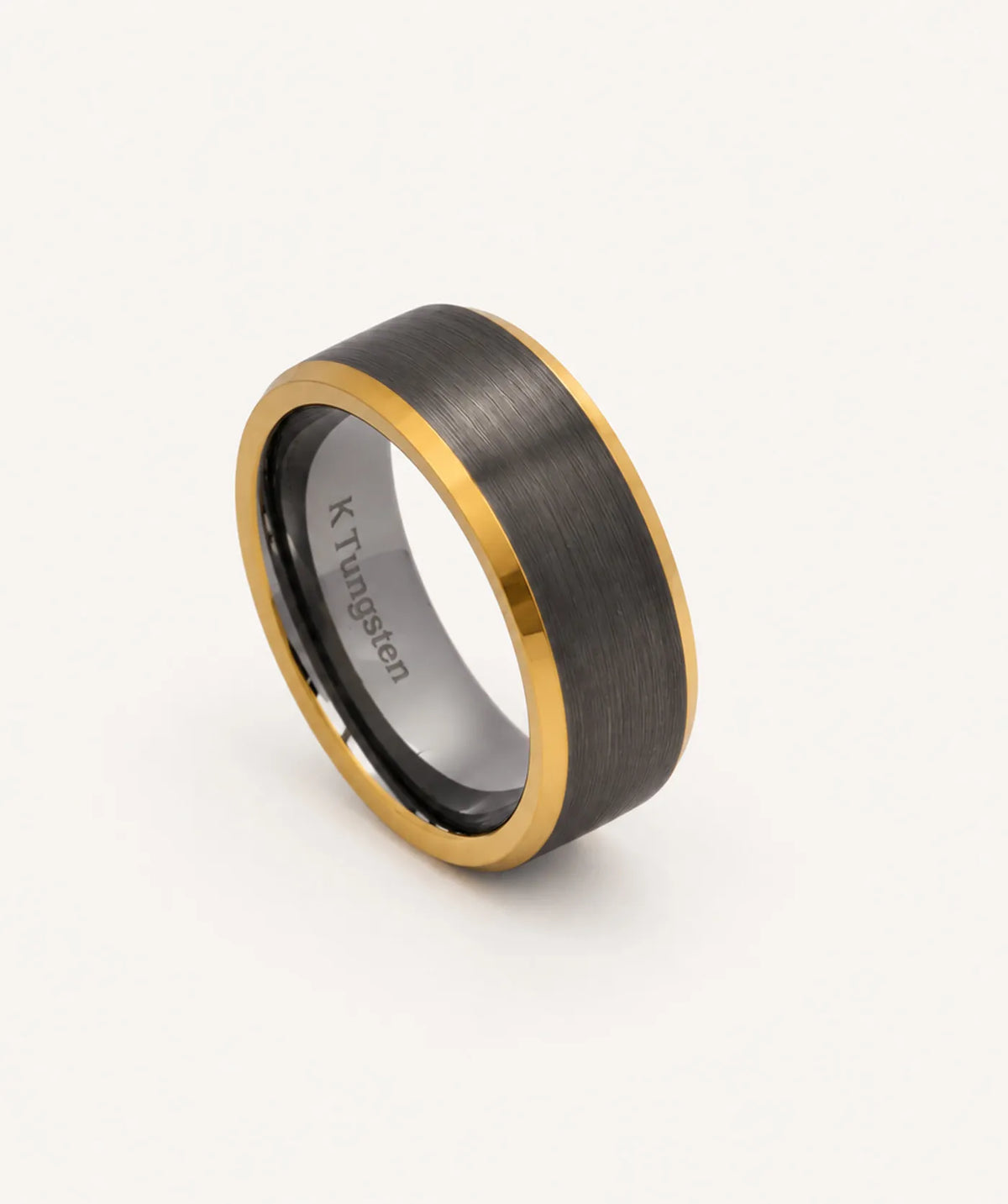 Two Tone Tungsten Ring – view 4