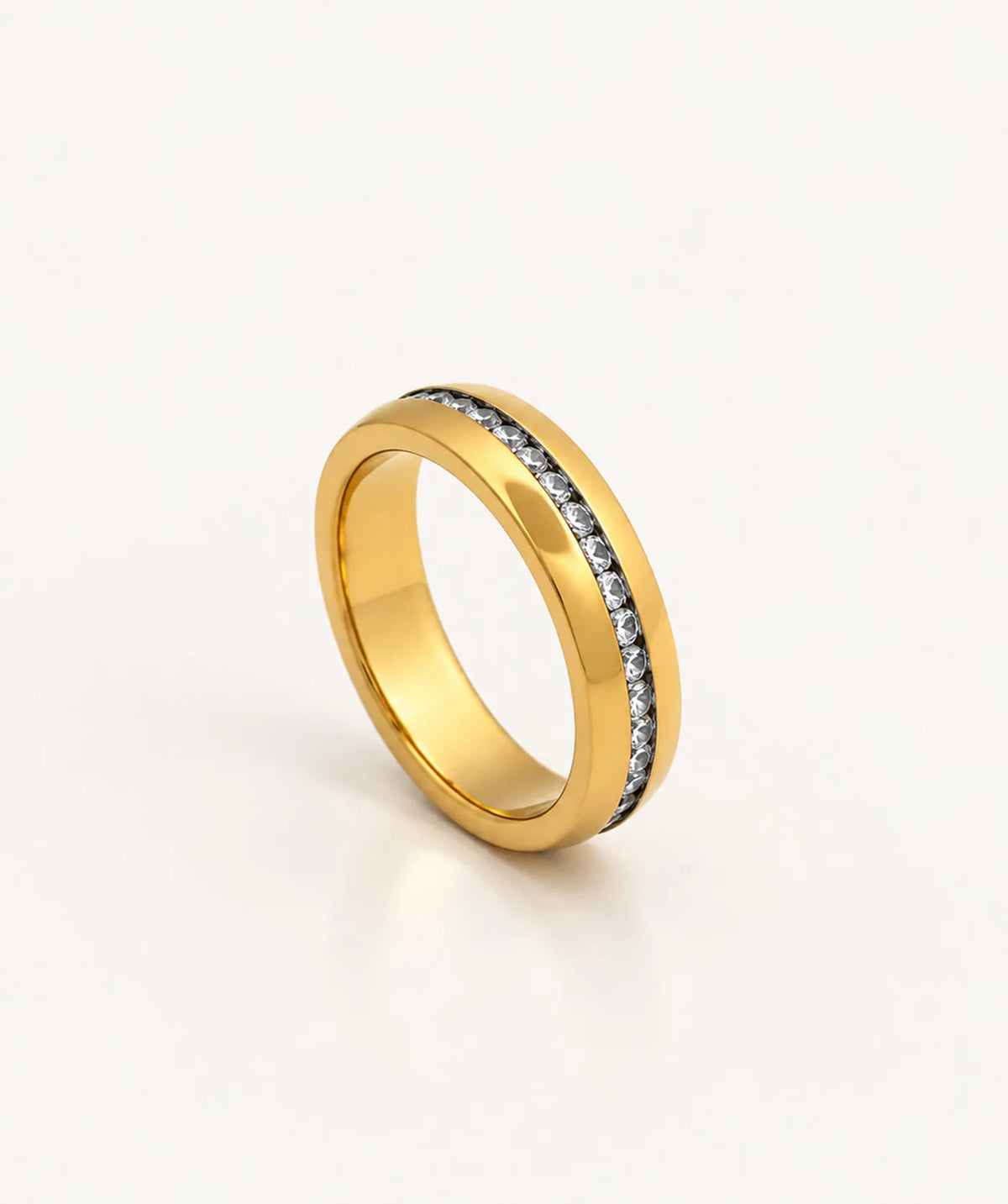 Full Stone Tennis Ring – view 4