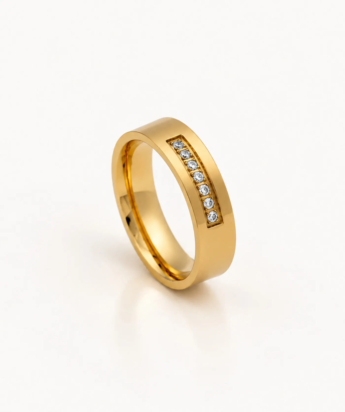 Gold Seven Stone Ring