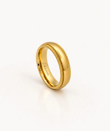 Barrel Ring Gold