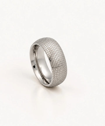 Disco Ring Silver